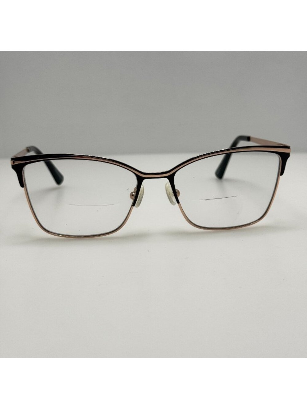 Nicole Miller Madagascar C01 Black Gold Eyeglasses Eye Glasses Frames 56-17-140